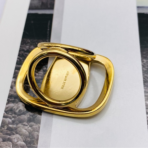 SALVATORE FERRAGAMO Logo Ring Scarf - Picture 5 of 6